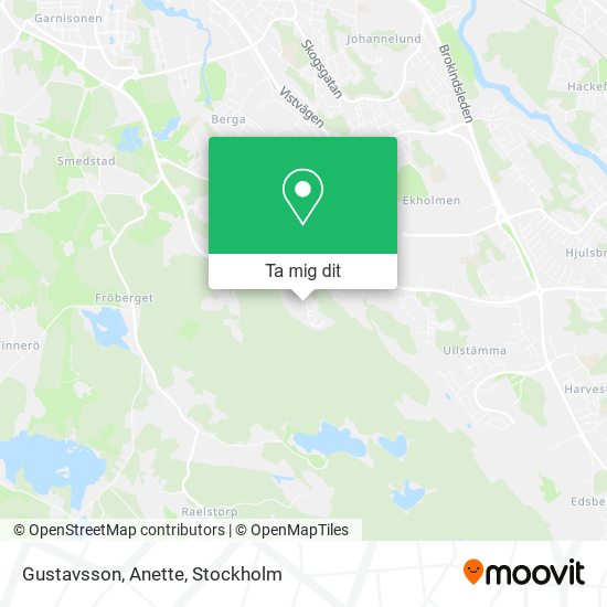 Gustavsson, Anette karta