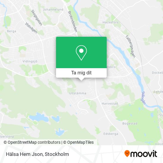 Hälsa Hem Json karta
