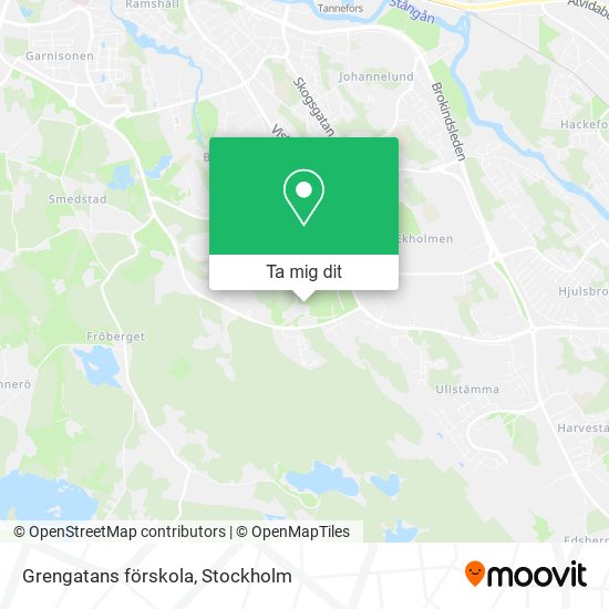 Grengatans förskola karta