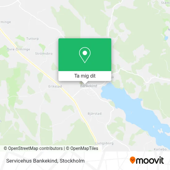 Servicehus Bankekind karta