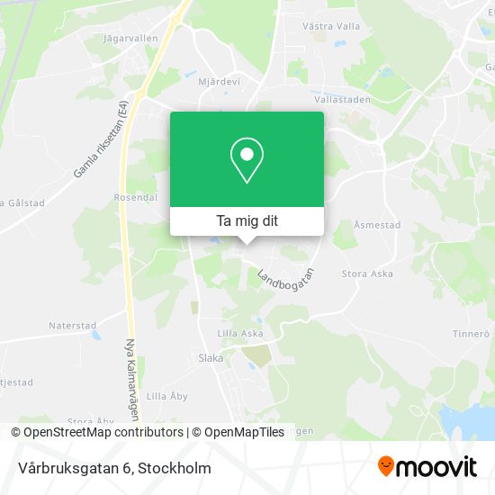 Vårbruksgatan 6 karta