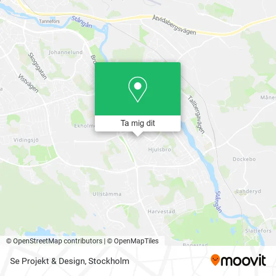 Se Projekt & Design karta