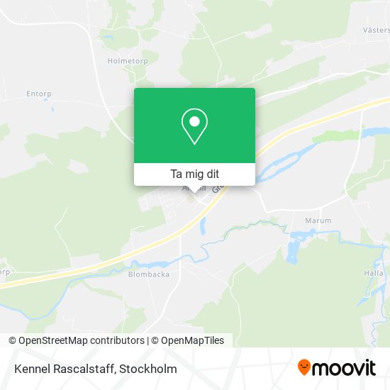 Kennel Rascalstaff karta