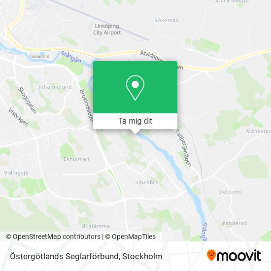 Östergötlands Seglarförbund karta