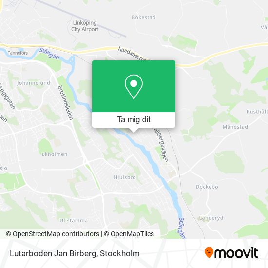 Lutarboden Jan Birberg karta