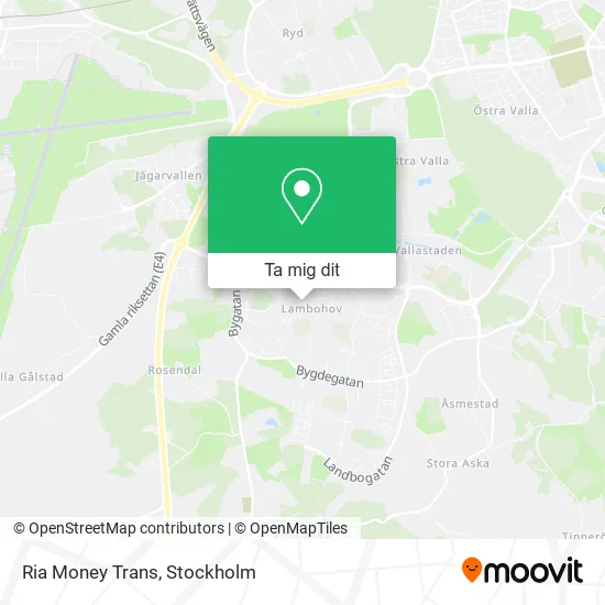 Ria Money Trans karta