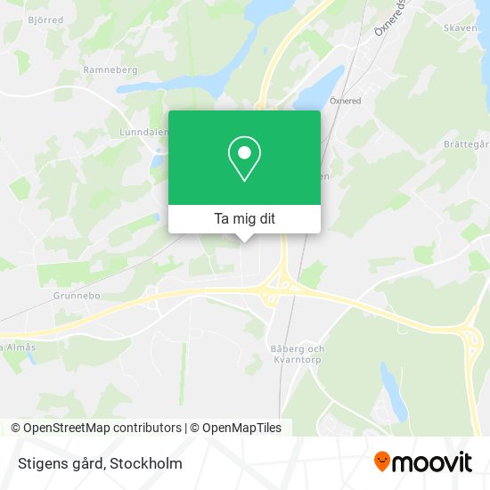 Stigens gård karta
