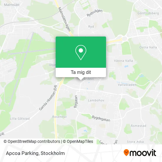 Apcoa Parking karta