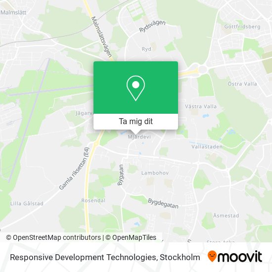 Responsive Development Technologies karta