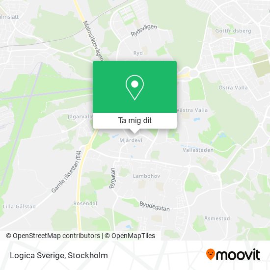 Logica Sverige karta
