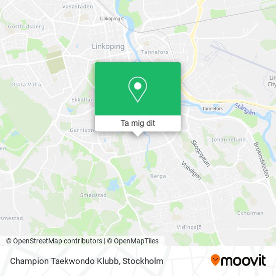 Champion Taekwondo Klubb karta