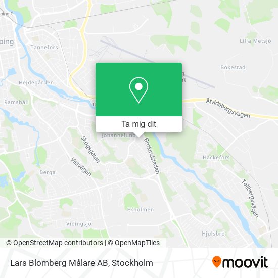 Lars Blomberg Målare AB karta