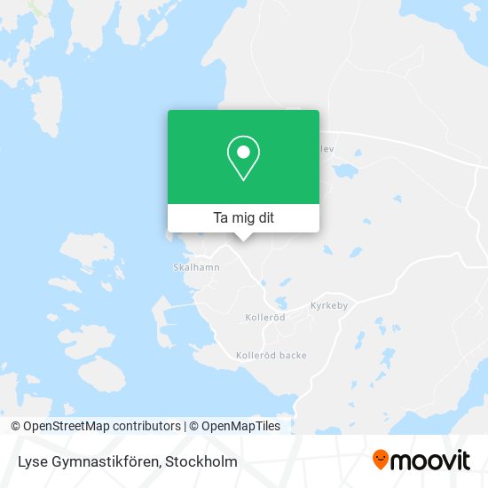 Lyse Gymnastikfören karta