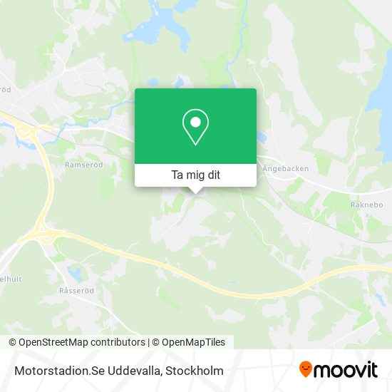 Motorstadion.Se Uddevalla karta