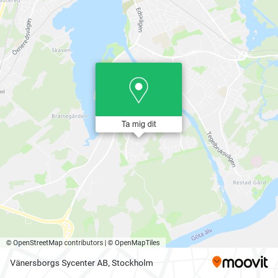 Vänersborgs Sycenter AB karta