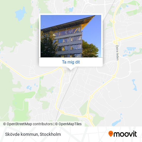 Skövde kommun karta