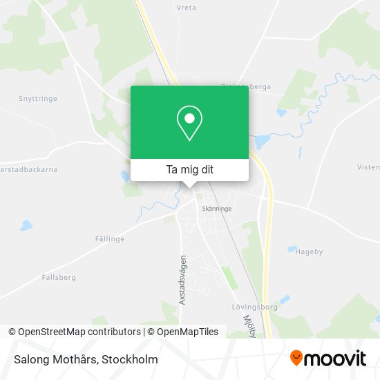Salong Mothårs karta