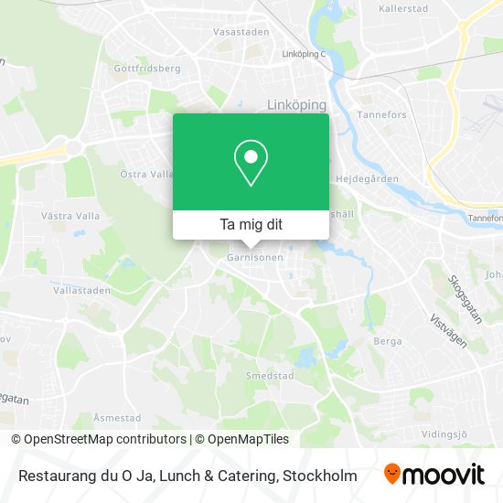 Restaurang du O Ja, Lunch & Catering karta