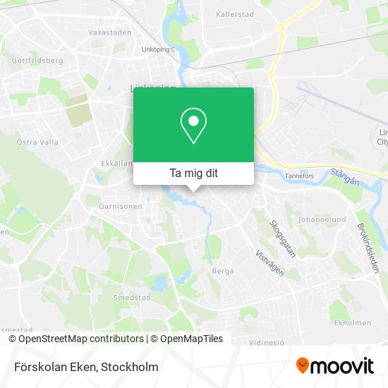 Förskolan Eken karta