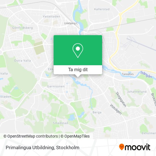 Primalingua Utbildning karta