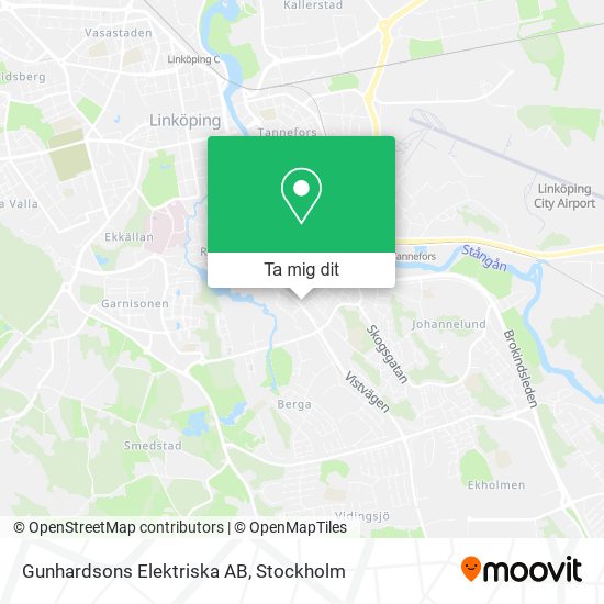 Gunhardsons Elektriska AB karta