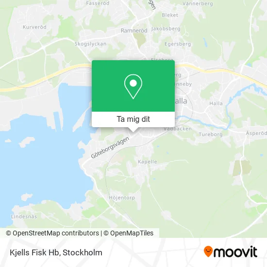 Kjells Fisk Hb karta