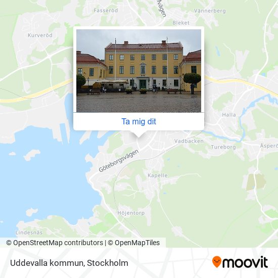 Uddevalla kommun karta