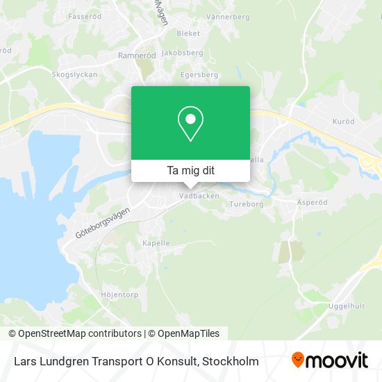 Lars Lundgren Transport O Konsult karta