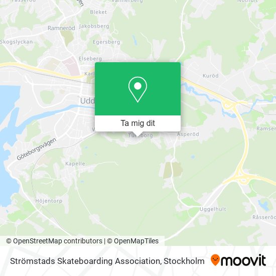Strömstads Skateboarding Association karta