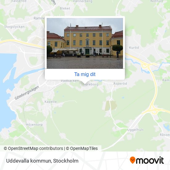 Uddevalla kommun karta