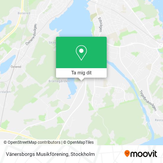 Vänersborgs Musikförening karta