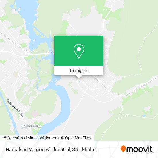 Närhälsan Vargön vårdcentral karta