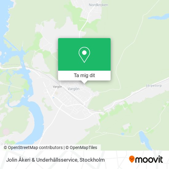 Jolin Åkeri & Underhållsservice karta