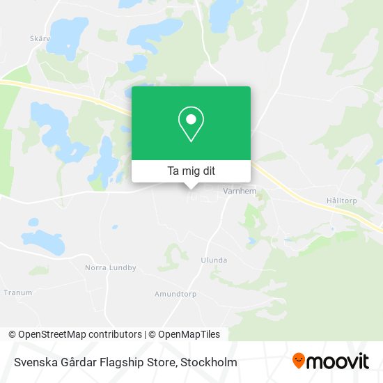 Svenska Gårdar Flagship Store karta