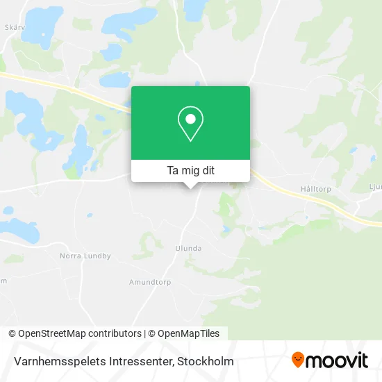 Varnhemsspelets Intressenter karta