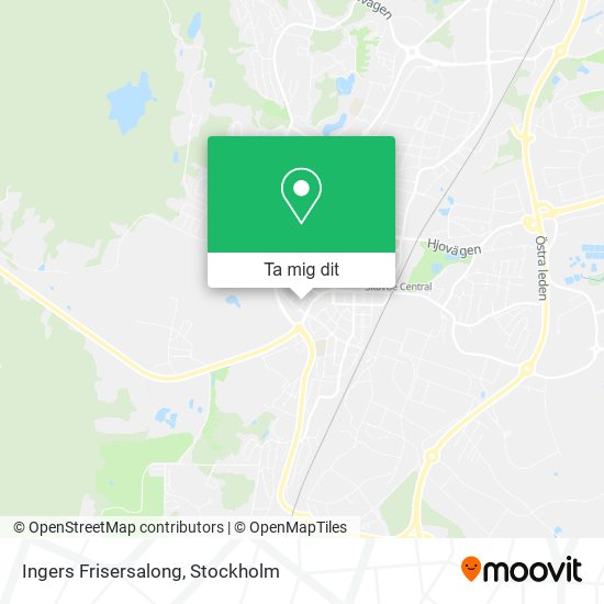Ingers Frisersalong karta