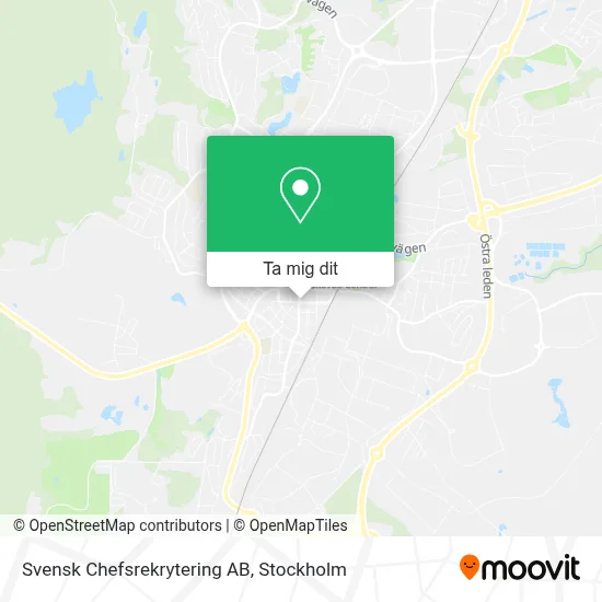 Svensk Chefsrekrytering AB karta