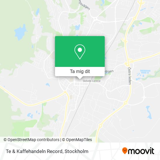 Te & Kaffehandeln Record karta