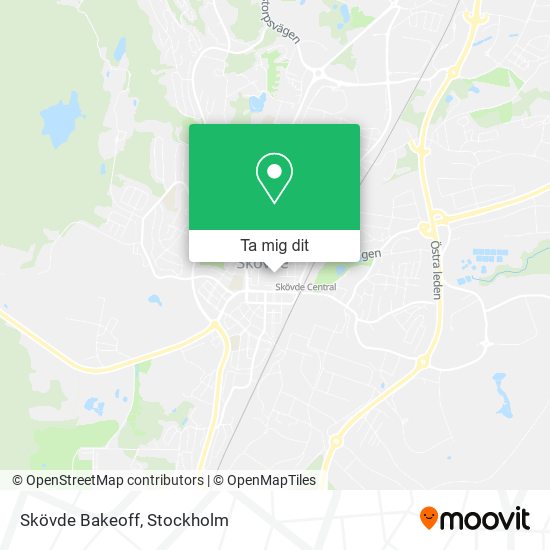Skövde Bakeoff karta
