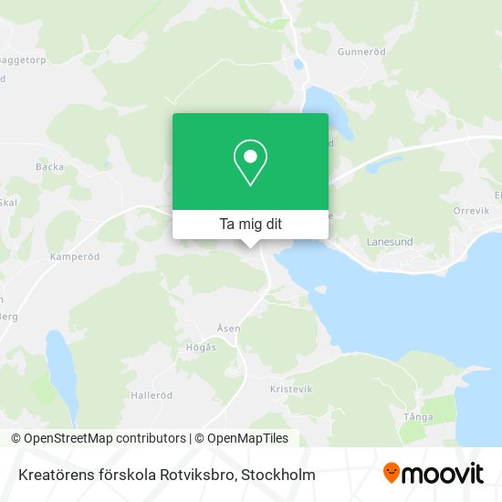 Kreatörens förskola Rotviksbro karta