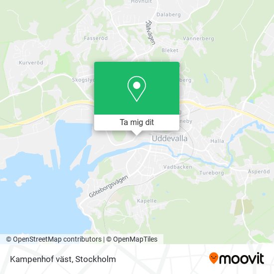 Kampenhof väst karta