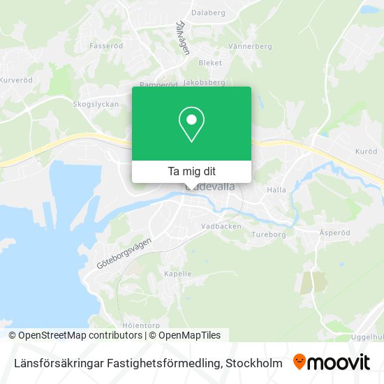 Länsförsäkringar Fastighetsförmedling karta