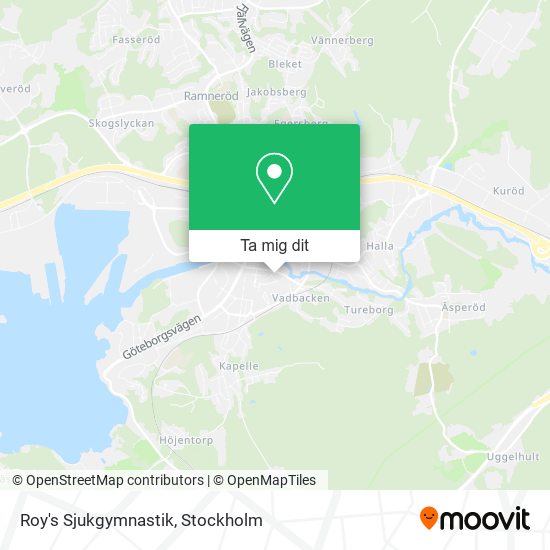 Roy's Sjukgymnastik karta