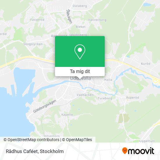 Rådhus Caféet karta