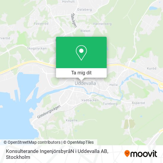 Konsulterande IngenjörsbyråN i Uddevalla AB karta