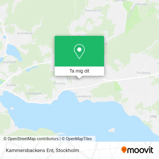 Kammersbackens Ent karta