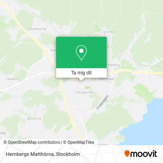 Hembergs Matthörna karta