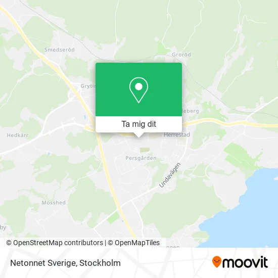 Netonnet Sverige karta