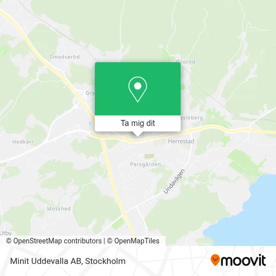 Minit Uddevalla AB karta
