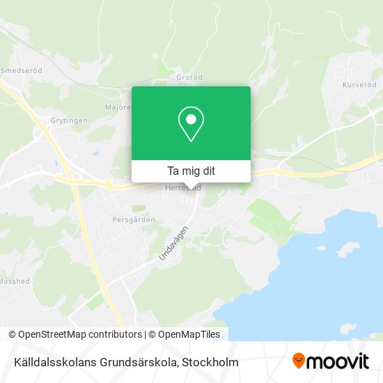 Källdalsskolans Grundsärskola karta